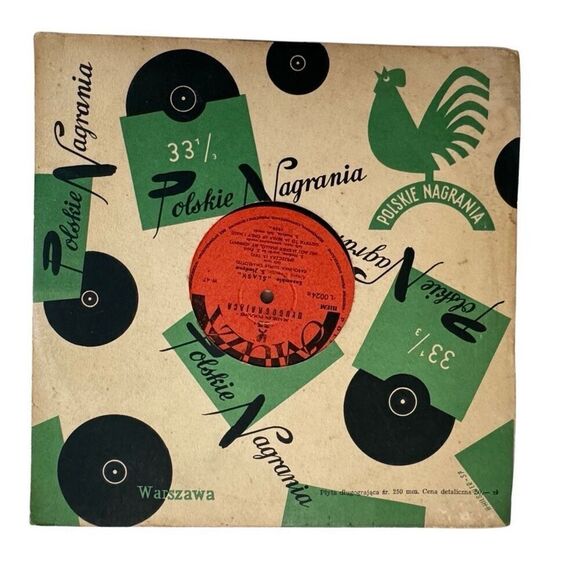 Polskie Nagrania Warszawa Ensemble, „SLASK" Imported Folk 10” Vinyl Record 1956 - Picture 2 of 8
